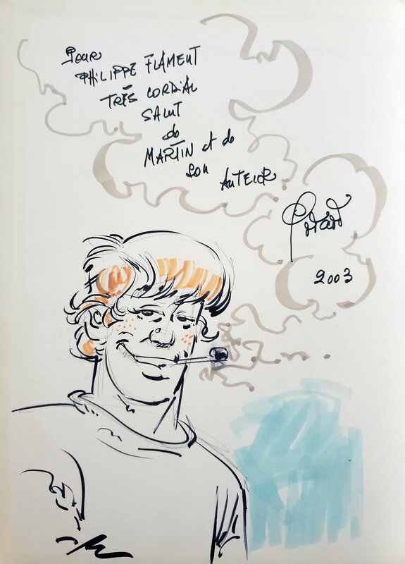 Christian Godard, MARTIN MILAN   T10 L'ANGE ET LE SURDOUE - Sketch