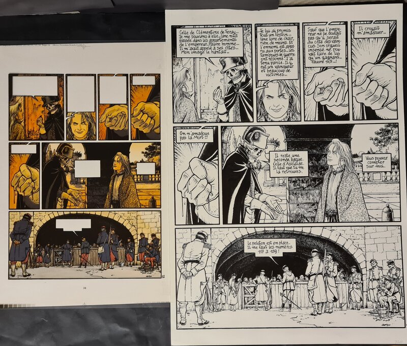 En vente - Planche originale de Jamar Martin - Planche originale