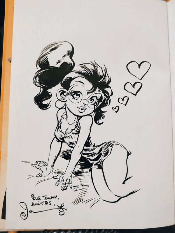 Dan Verlinden, Mademoiselle chiffre - Dédicace