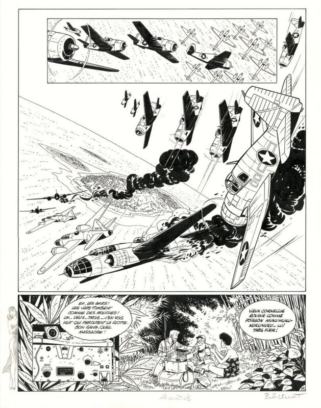 For sale - Berthet - Pin-up - Comic Strip