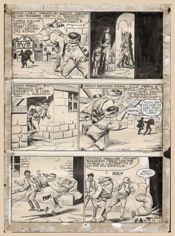 BLEK Le Roc par EsseGesse - Planche originale