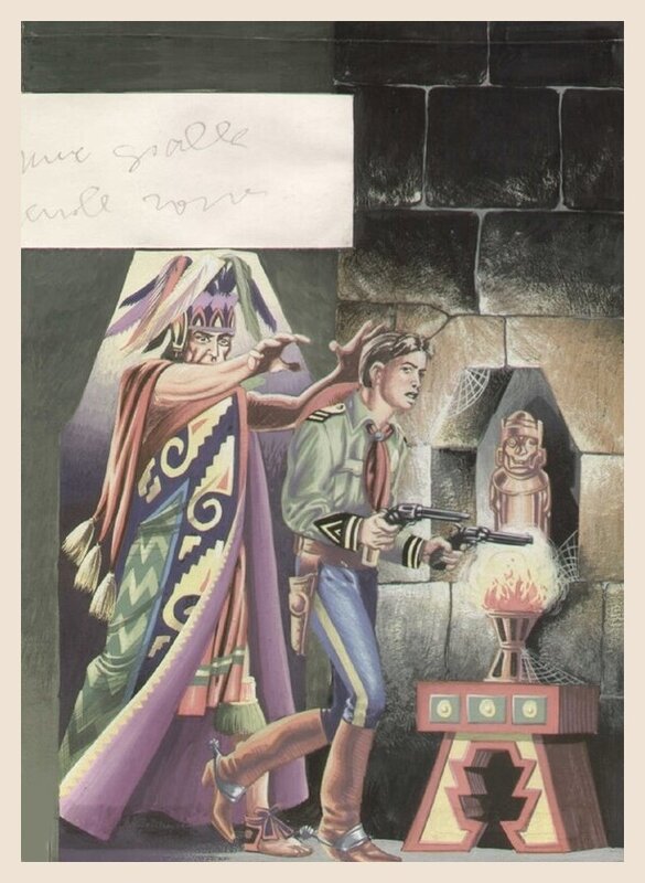 Captain MIKI by Antonio Canale - Original Cover