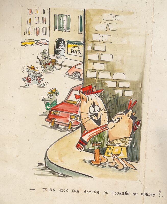 For sale - Dessin ORIGINAL BARBEROUSSE - Comic Strip