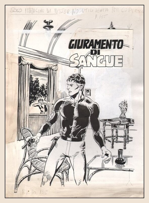 Mister NO by Roberto Diso - Original Cover