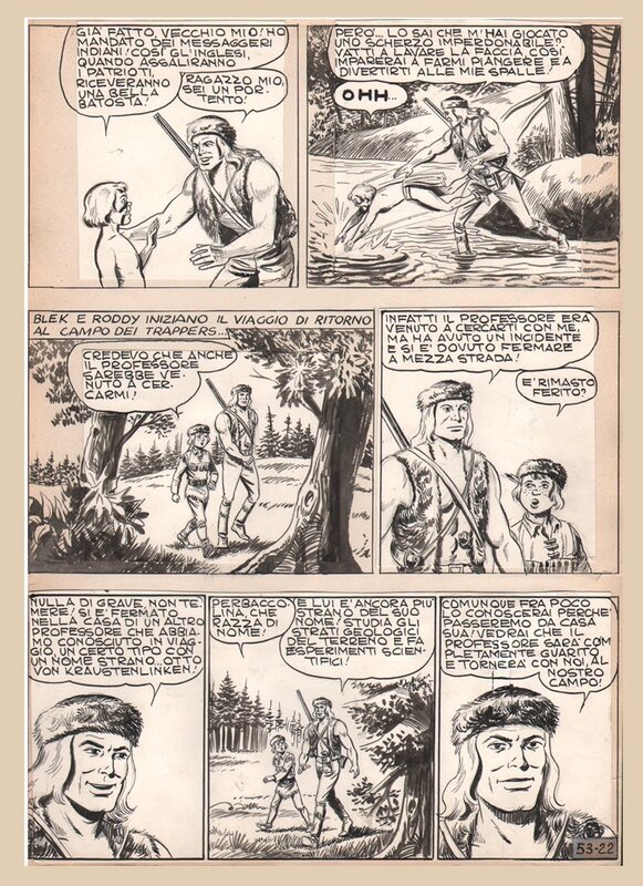 BLEK Le Roc par EsseGesse - Planche originale