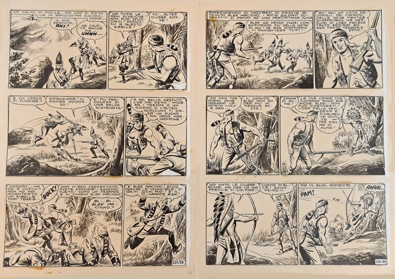 BLEK Le Roc par EsseGesse - Planche originale