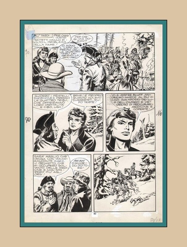 Captain SWING par EsseGesse - Planche originale