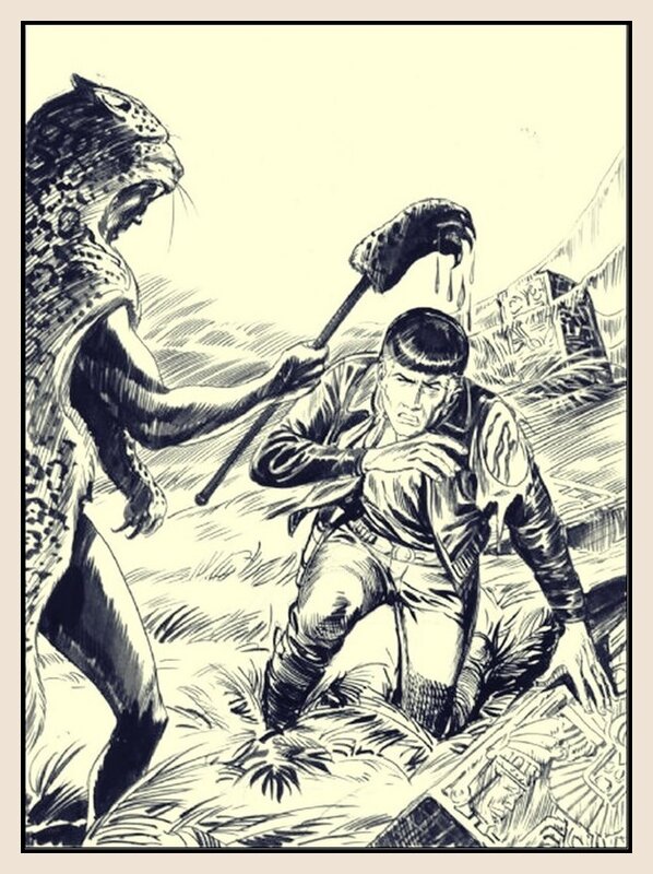 Mister NO par Fergal, Gallieno FERRI - Couverture originale