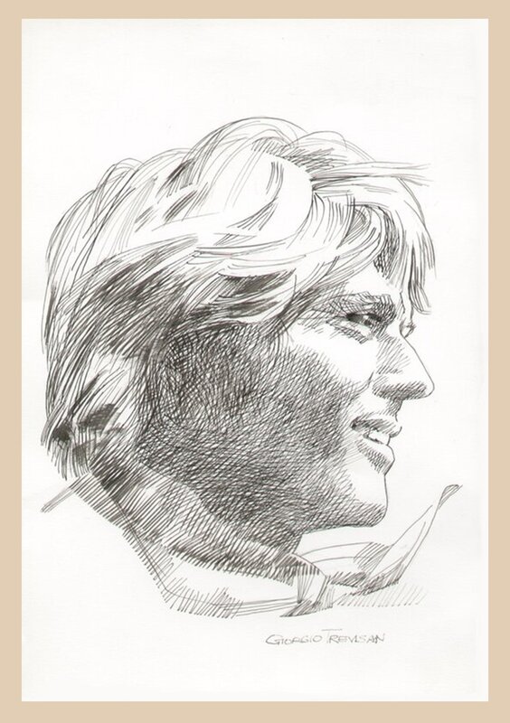 Giorgio Trevisan, Ken PARKER - Scotty Long Rifle - Original Illustration