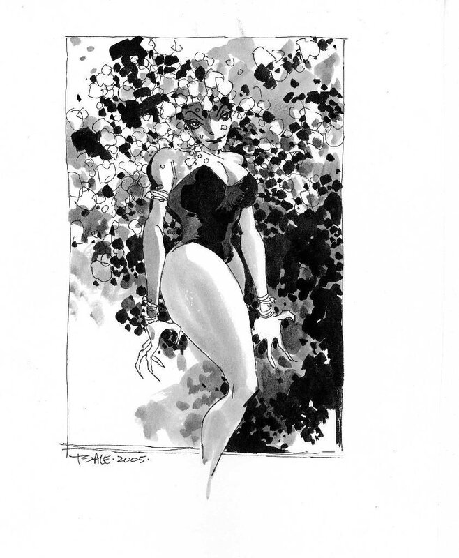 Ivy by Tim Sale - Original Illustration