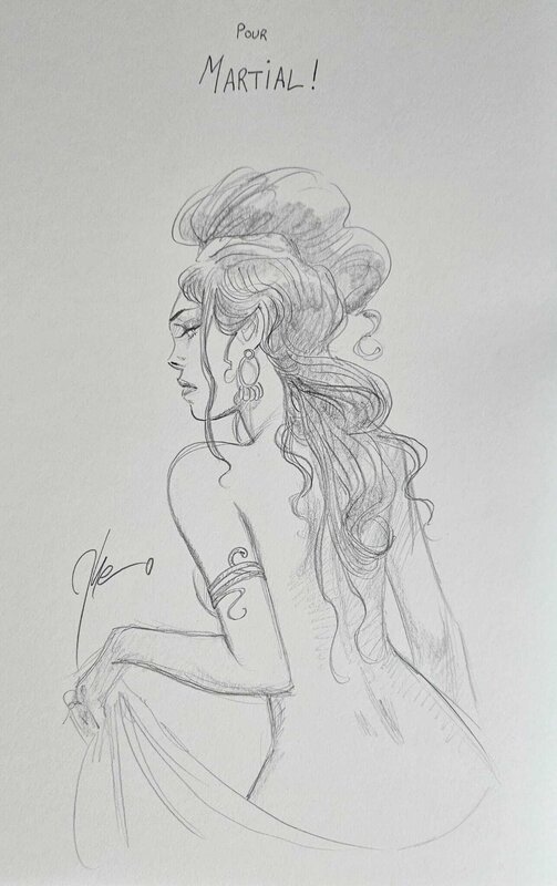 Théo, Murena 11&12 Collector BD Empher - Sketch