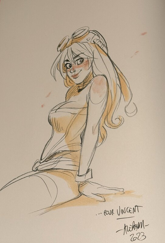 Fourmille Gratule par Alessandro Barbucci - Dédicace