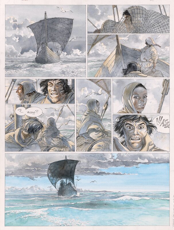 Hermann - Bois Maury t.1, pl.44 (fin) - Planche originale