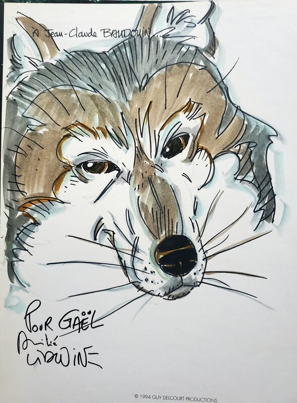 Lidwine, LE DERNIER LOUP D'OZ   T1 LA RUMEUR DES EAUX - Dédicace