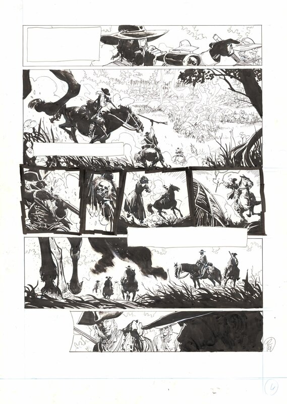 For sale - Gunmen of the West by Ronan Toulhoat - Comic Strip