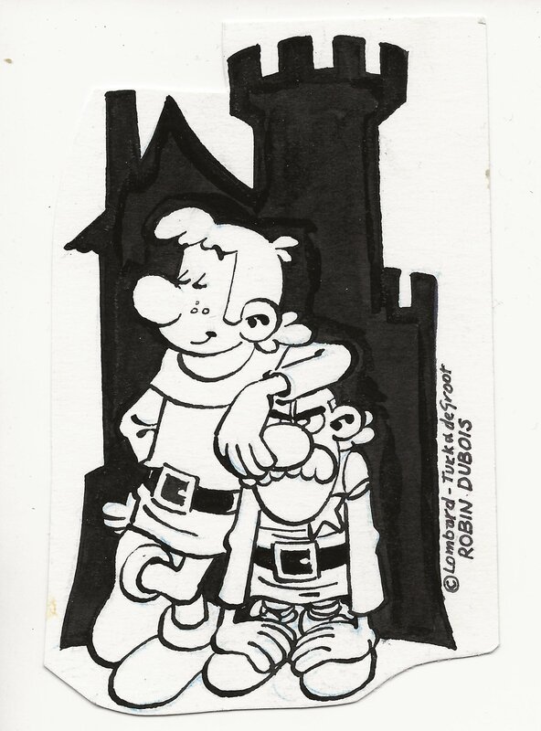 En vente - Turk - Robin Dubois - Illustration originale