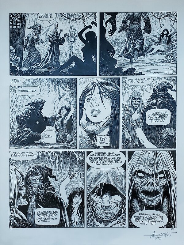 Vigrid et Shaniah by Mohamed Aouamri - Comic Strip