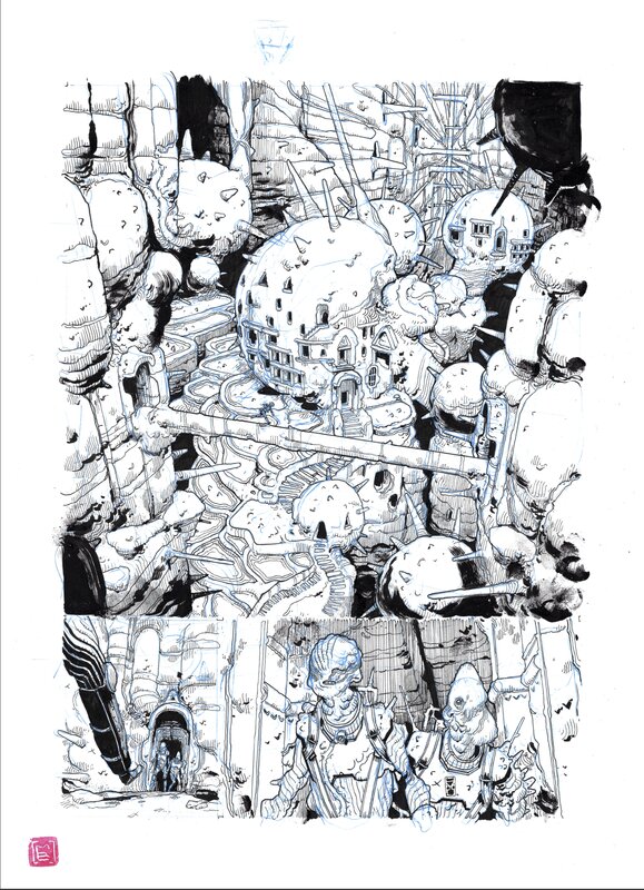 Bablet - Silent Jenny - Planche originale