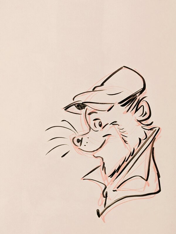Juan Diaz Canales, Blacksad stories momie - Sketch