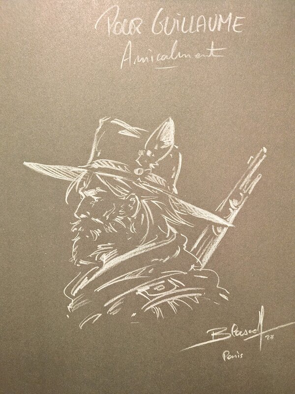 Go west par Benjamin Blasco-Martinez - Dédicace