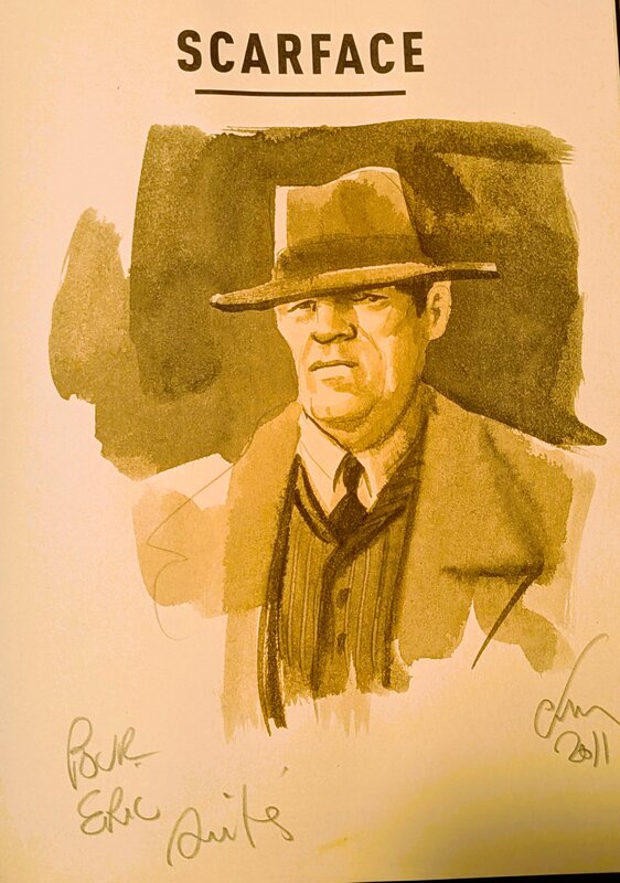 Scarface par Christian De Metter - Dédicace