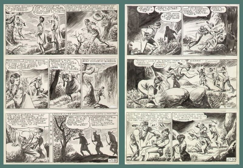 BLEK  Le Roc par EsseGesse - Planche originale