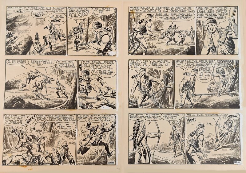 BLEK Le Roc par EsseGesse - Planche originale