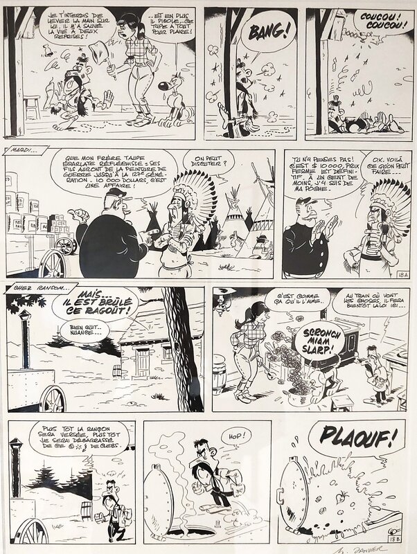 Rantanplan otage by Michel Janvier - Comic Strip