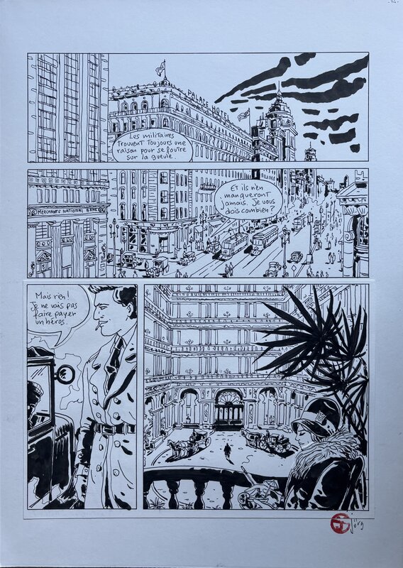 Jorg Mailliet - Kessel la naissance du lion - Comic Strip