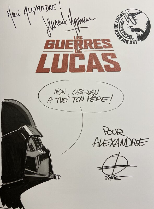 Renaud Roche, Les guerres de Lucas - Dédicace