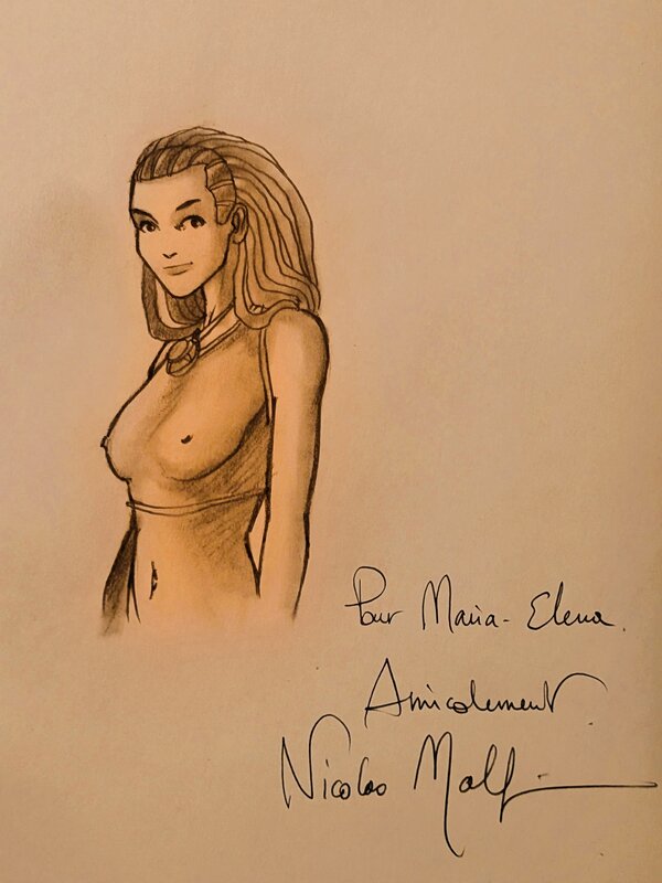 Golden city par Nicolas Malfin - Dédicace