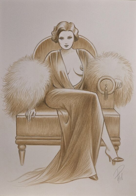 Dessin Original par Laurent Paturaud - Illustration originale