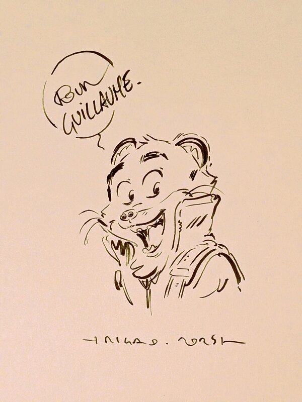 Giovanni Rigano, Blacksad Stories, momie - Sketch