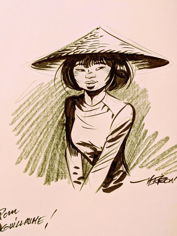 Laurent Verron, Mademoiselle J, tome 4 - Dédicace