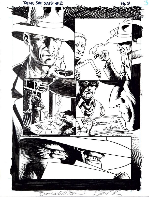 Berni Wrightson, Dead She Said No. 2 Pg. 3 - Planche originale