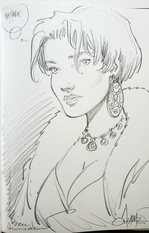 Mohamed Aouamri, SAGA VALTA    T1 CROQUIS ET ILLUSTRATIONS - Dédicace