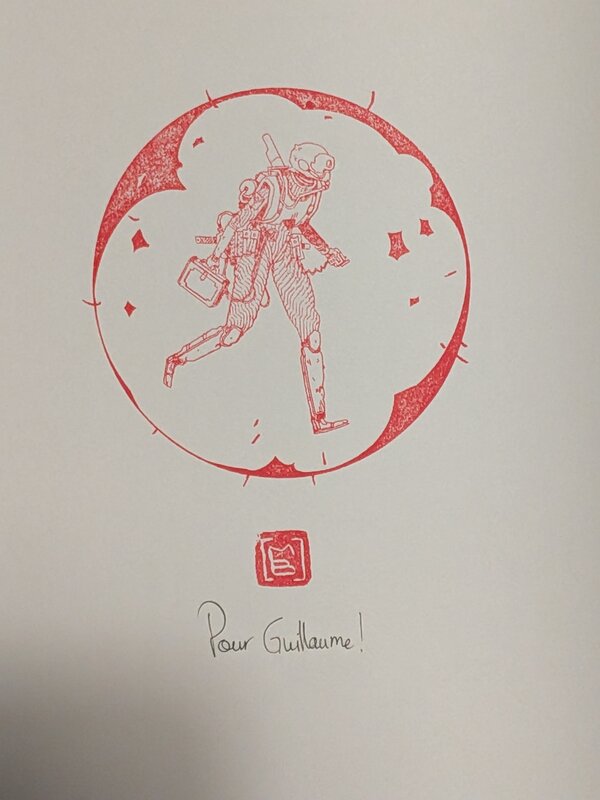 Mathieu Bablet, Tampon Silent Jenny Canal BD - Dédicace