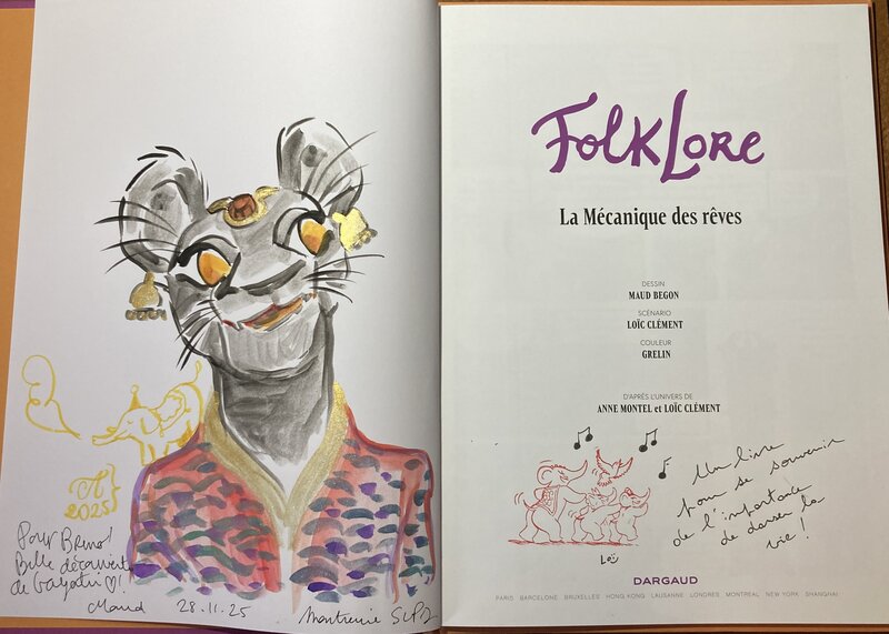 Gayatri by Maud Begon, Loïc Clément, Anne Montel - Sketch