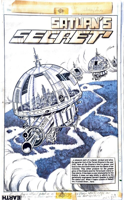 Mike Vossburg, Bizarre Adventures No. 30 Pg. 1 - Comic Strip