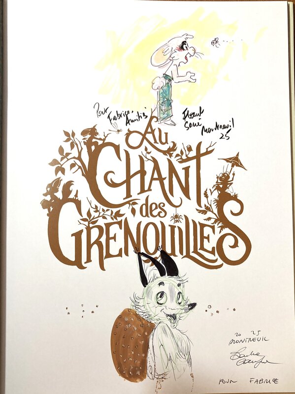 Florent Sacré, Barbara Canepa, Au chant des grenouilles T1 - Sketch