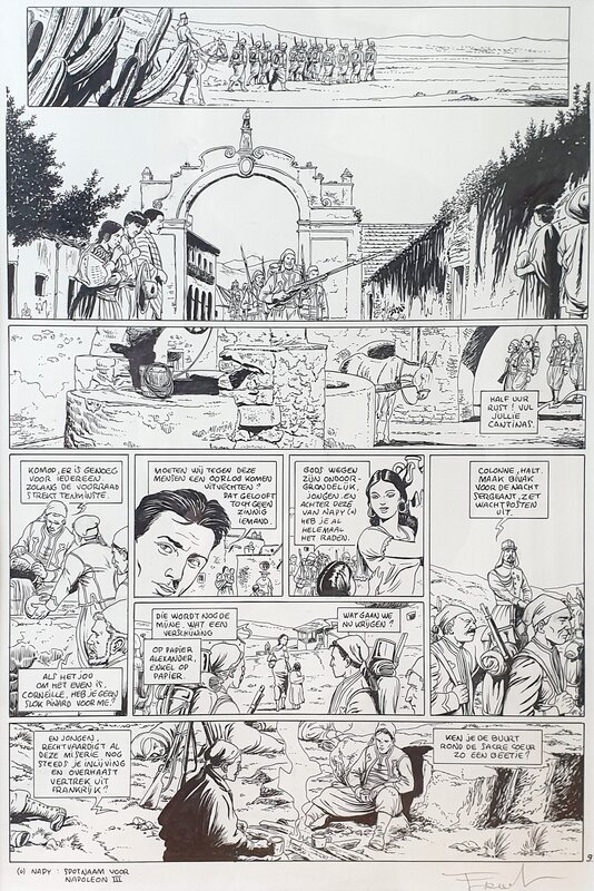 Le Zouave by Ersel - Comic Strip