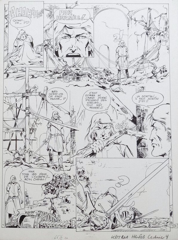 Ferry, Cédric - Le Secret d'Ibello - Planche originale