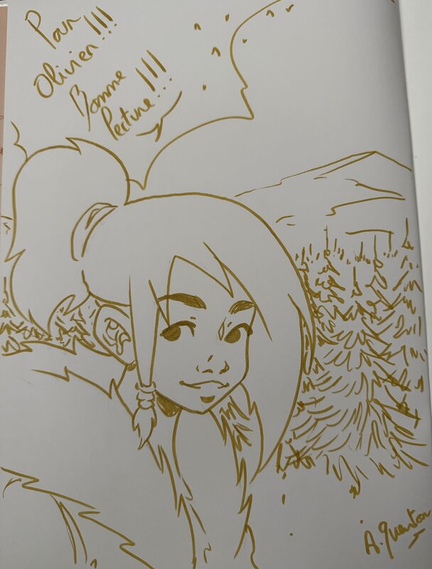 Jungle book t1 par Anne Quenton - Dédicace