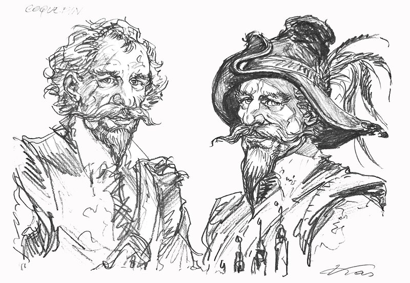 Les Sans - Visages par Kas - Dédicace