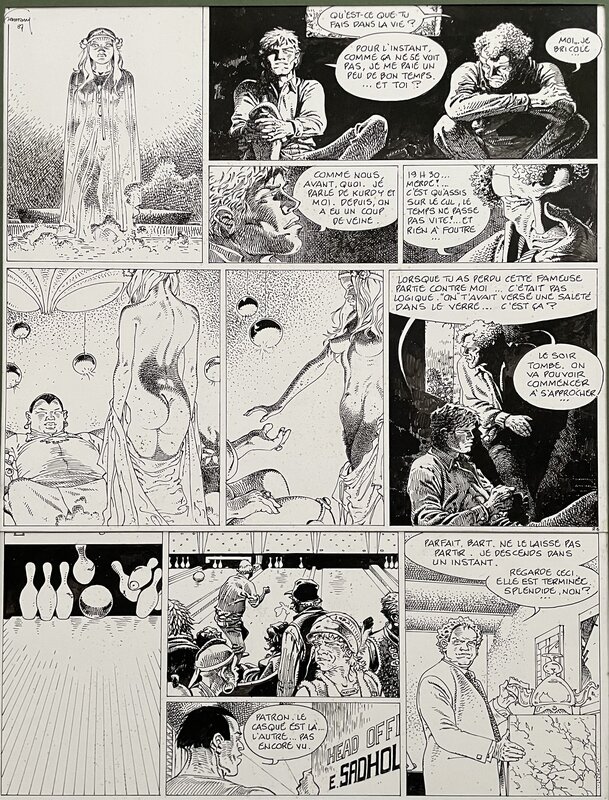 Hermann - Strike Page - Comic Strip