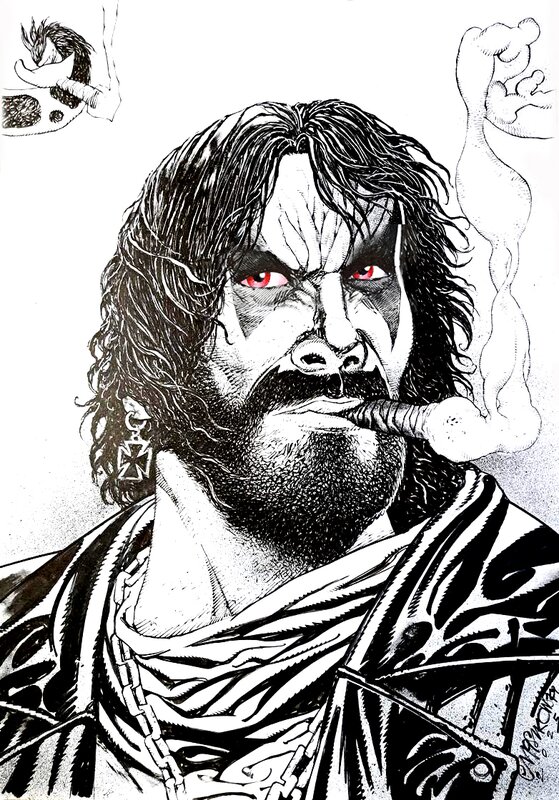 Filip Myszkowski, Grzegorz Rosinski, Thorgal - Kah - Aniel - version d'un univers alternatif ;-) - Original Illustration