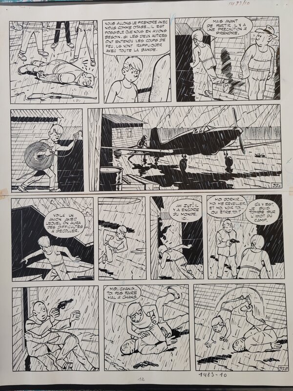 For sale - Maurice Tillieux, Le chinois à 2 roues - Comic Strip