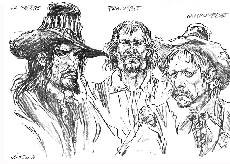 Les Sans - Visages par Kas - Dédicace