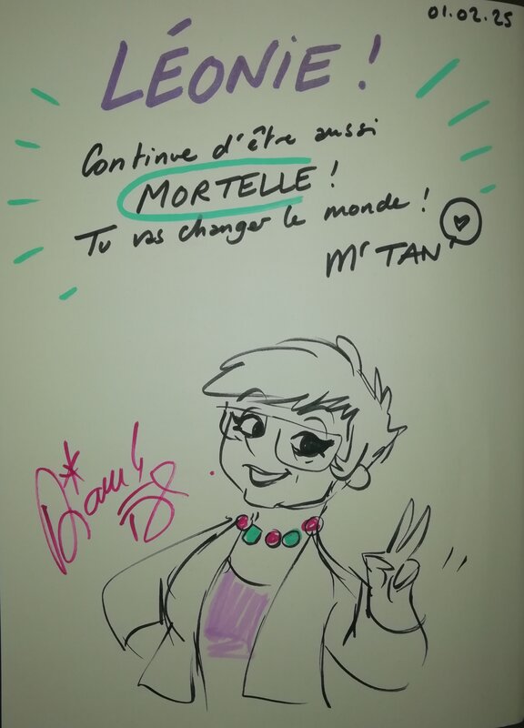 Diane Le Feyer, Collector Mortelle Adèle - Dédicace