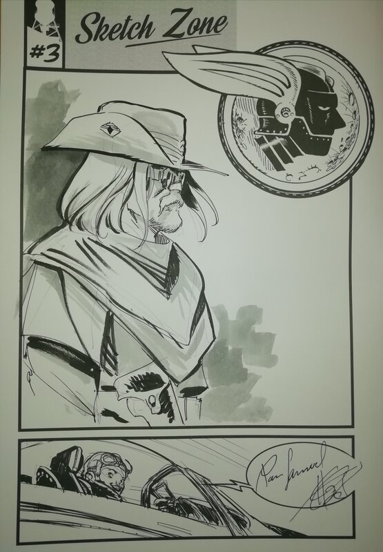 Eric Hérenguel, Dédicace sur le tome 3 de Kong Crew - Dédicace